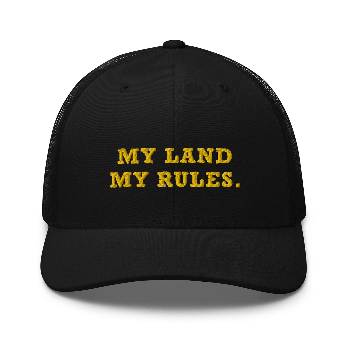 Yellowstone My Land My Rules Retro Trucker Hat - Paramount Shop