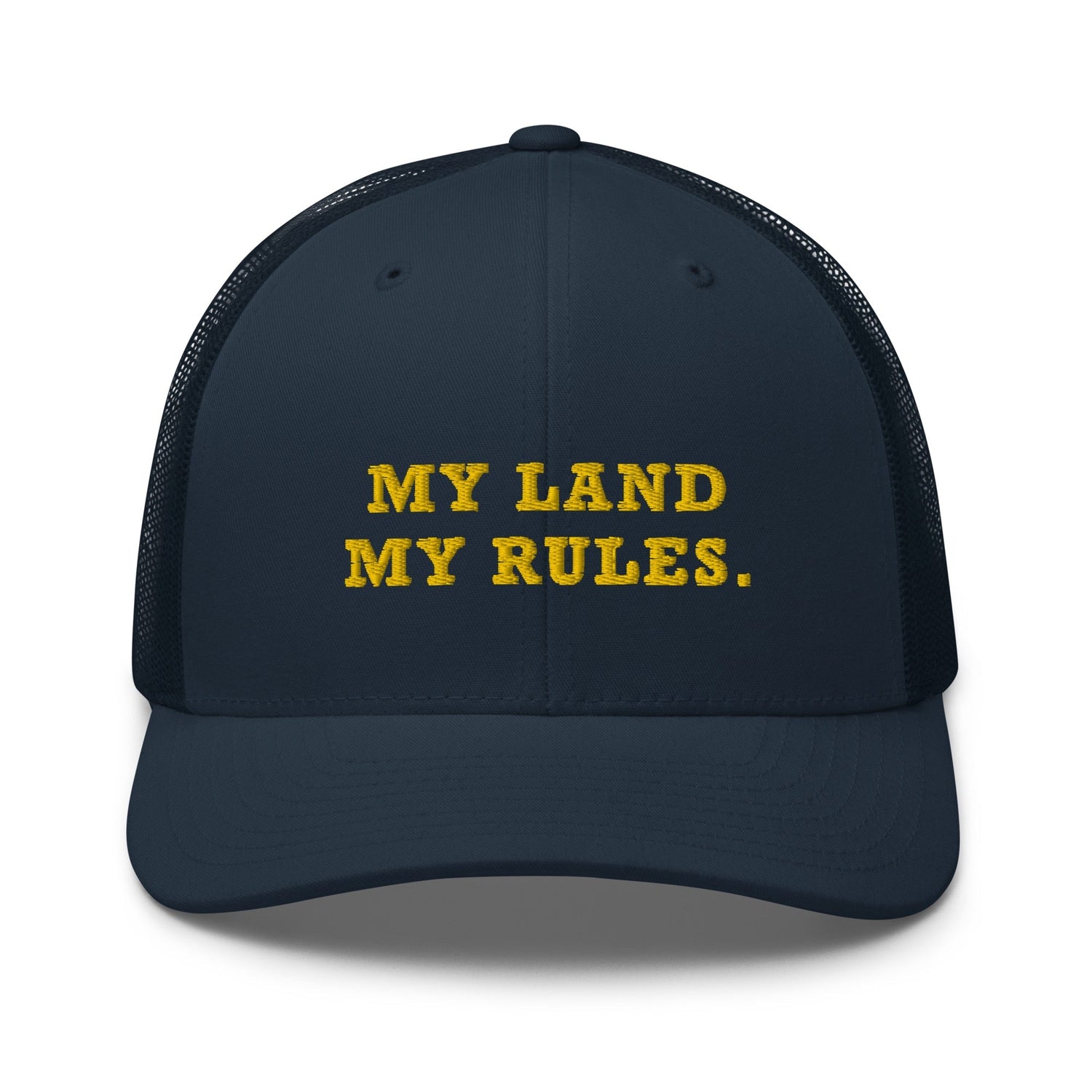 Yellowstone My Land My Rules Retro Trucker Hat - Paramount Shop