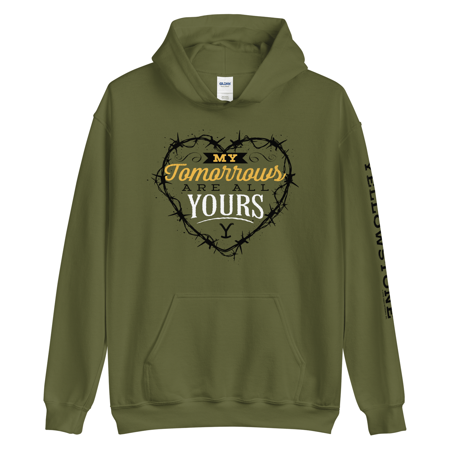 Yellowstone My Tomorrows Are All Yours Hooded Sweatshirt - Paramount Shop