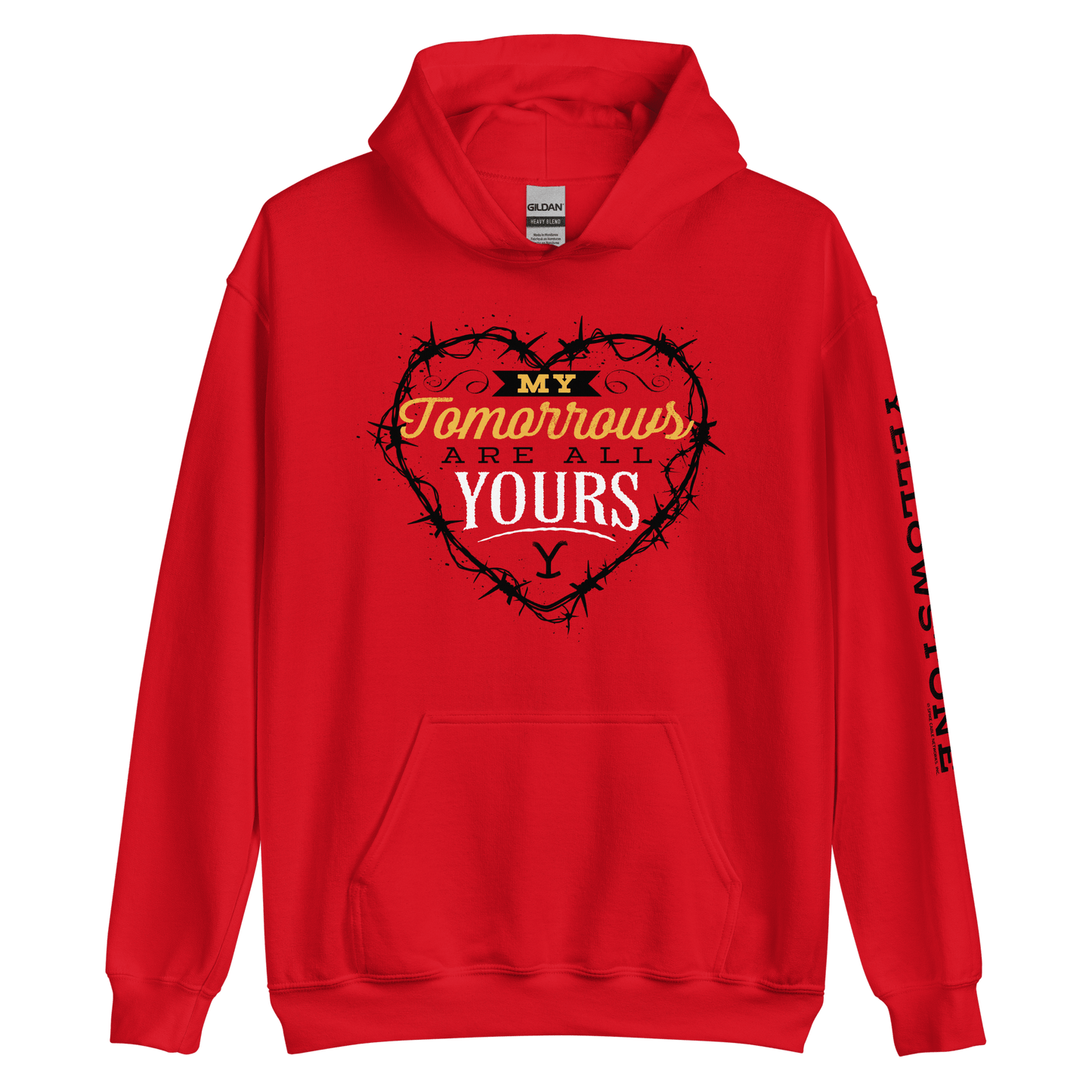 Yellowstone My Tomorrows Are All Yours Hooded Sweatshirt - Paramount Shop