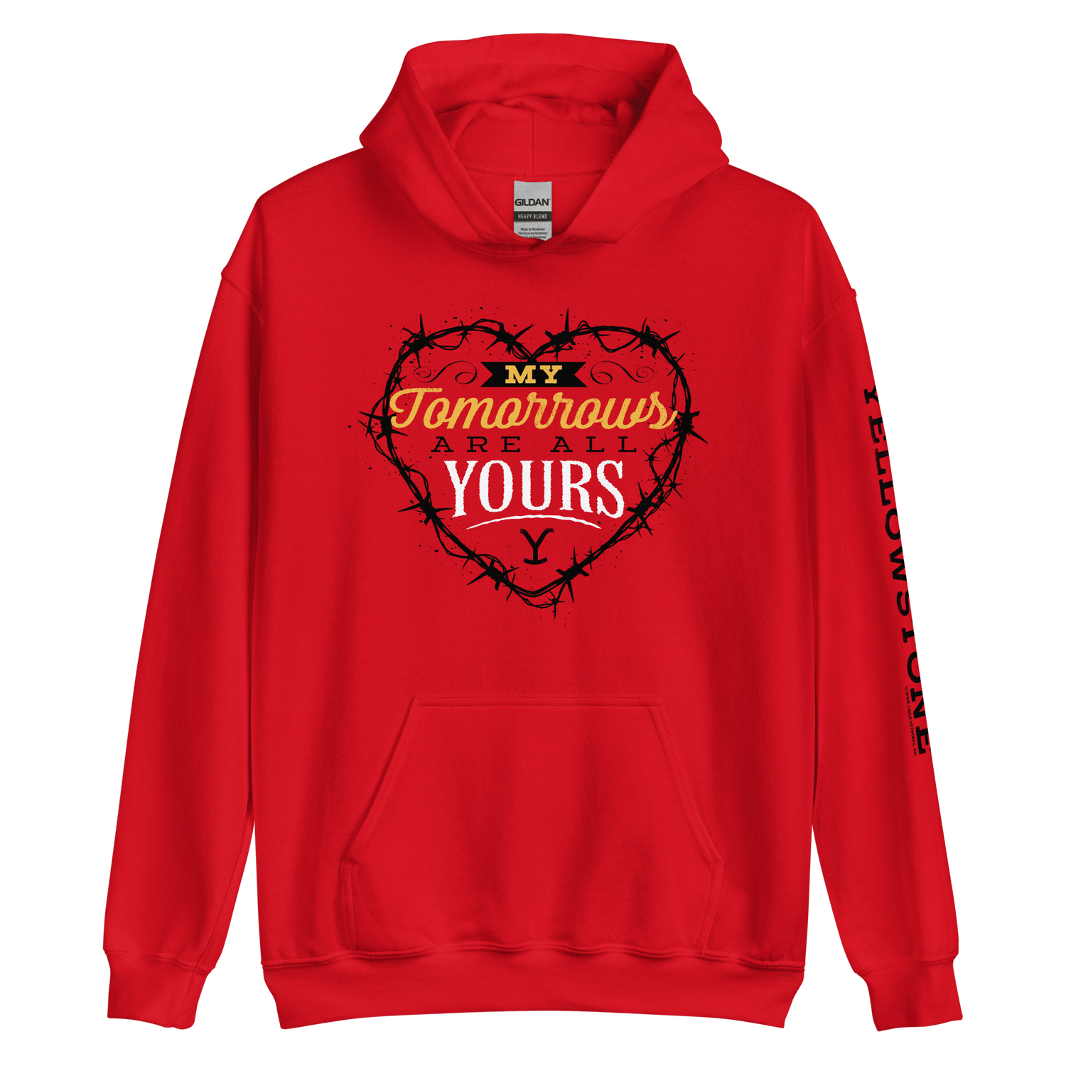 Yellowstone My Tomorrows Are All Yours Hooded Sweatshirt - Paramount Shop