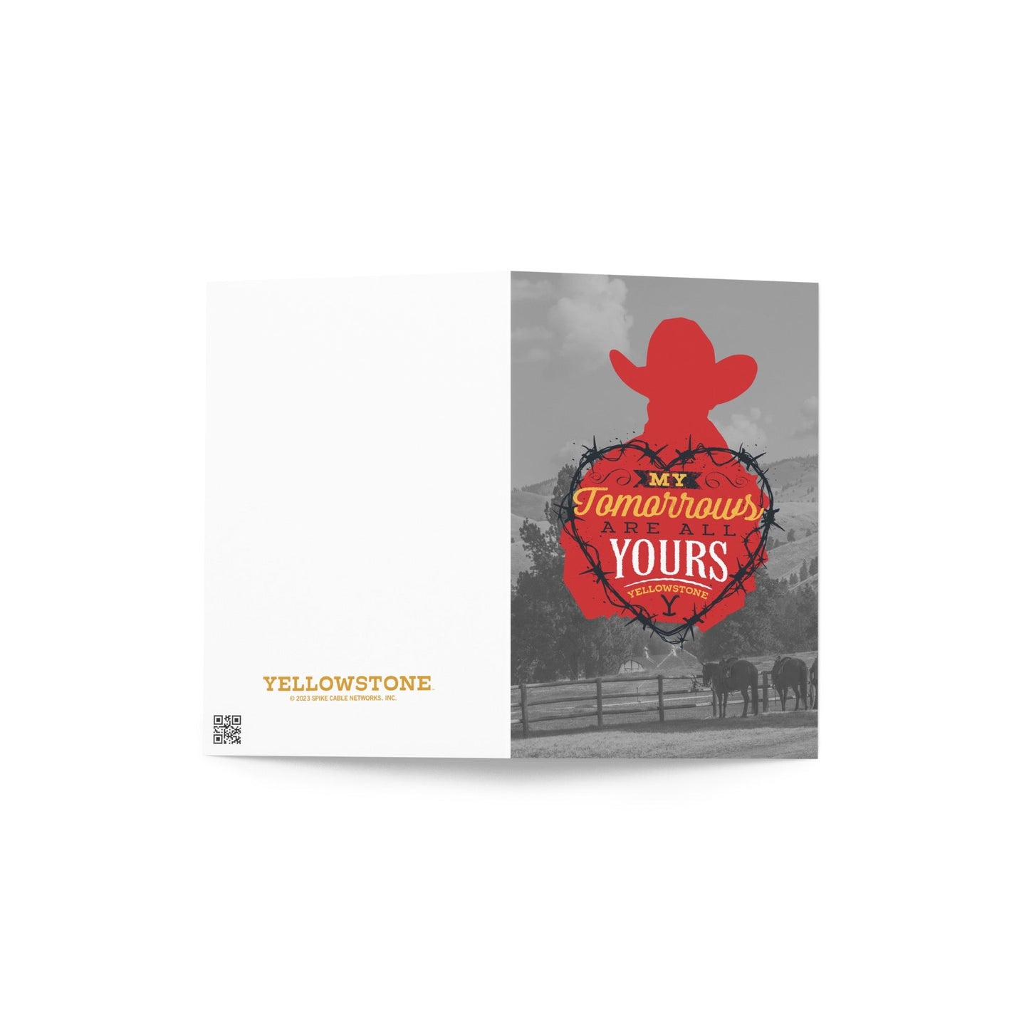 Yellowstone My Tomorrows Are All Yours Scenery Greeting Card - Paramount Shop