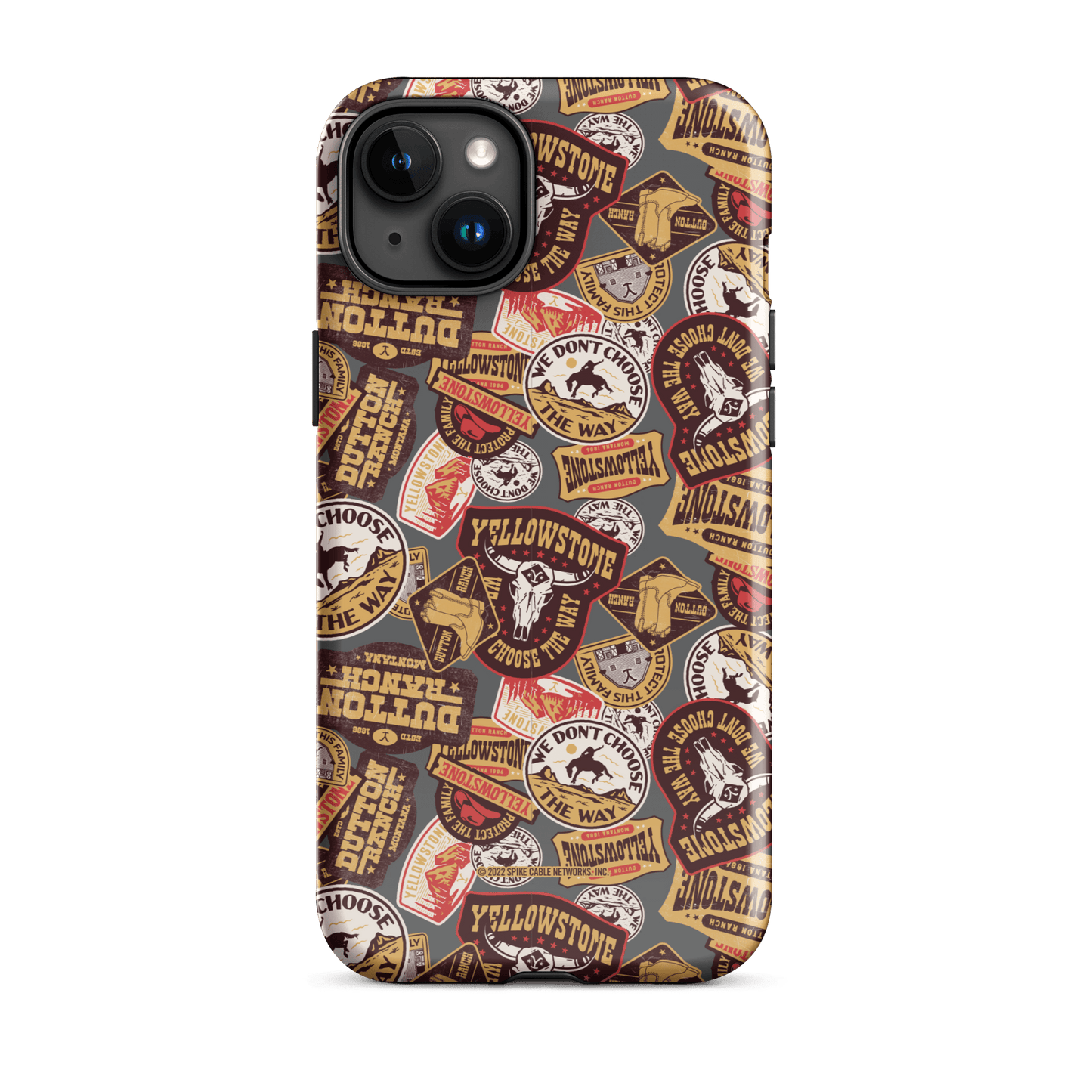 Yellowstone Patches Tough Phone Case - iPhone - Paramount Shop