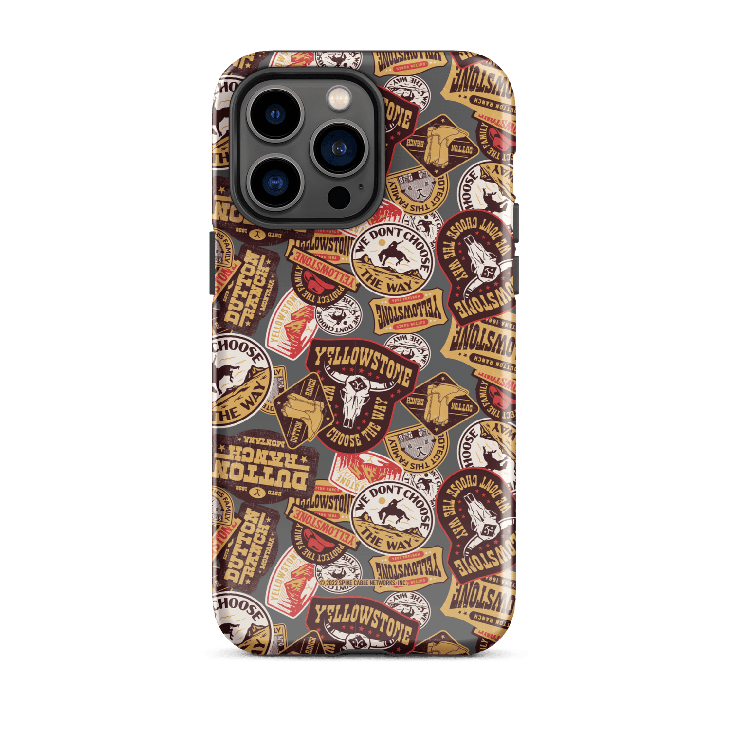 Yellowstone Patches Tough Phone Case - iPhone - Paramount Shop