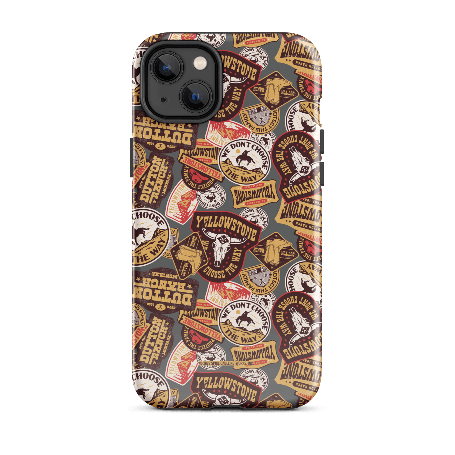 Yellowstone Patches Tough Phone Case - iPhone - Paramount Shop