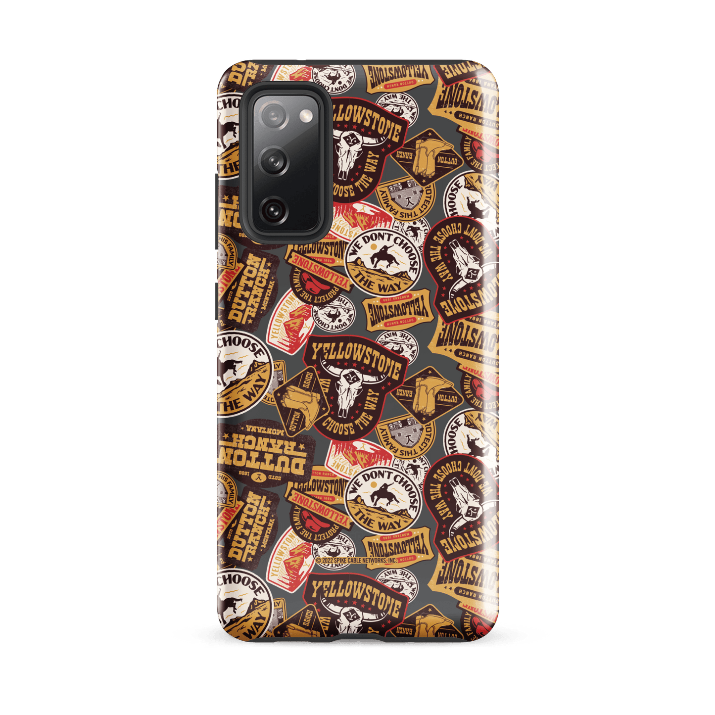 Yellowstone Patches Tough Phone Case - Samsung - Paramount Shop