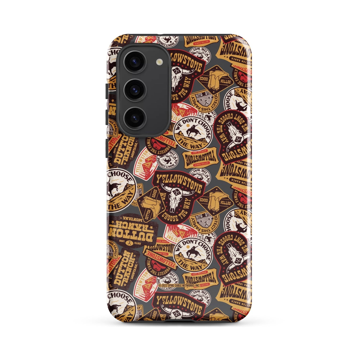 Yellowstone Patches Tough Phone Case - Samsung - Paramount Shop