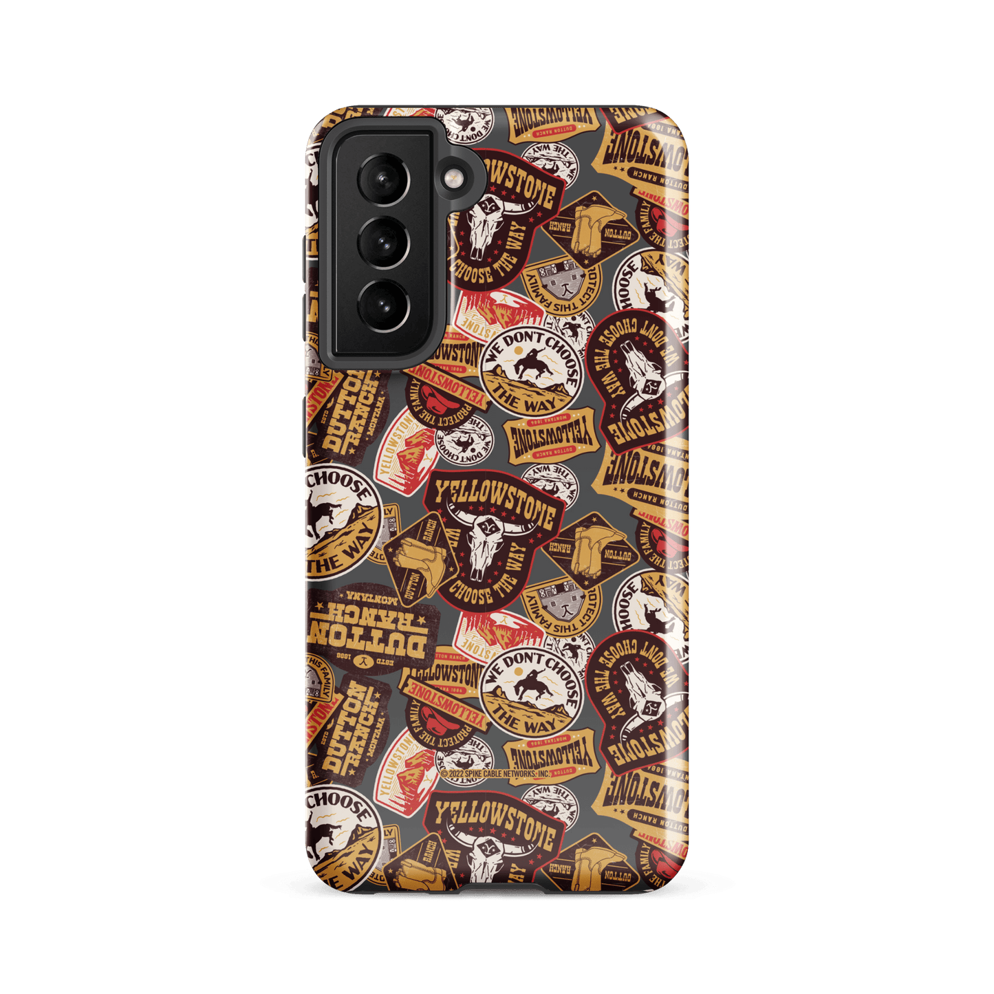 Yellowstone Patches Tough Phone Case - Samsung - Paramount Shop