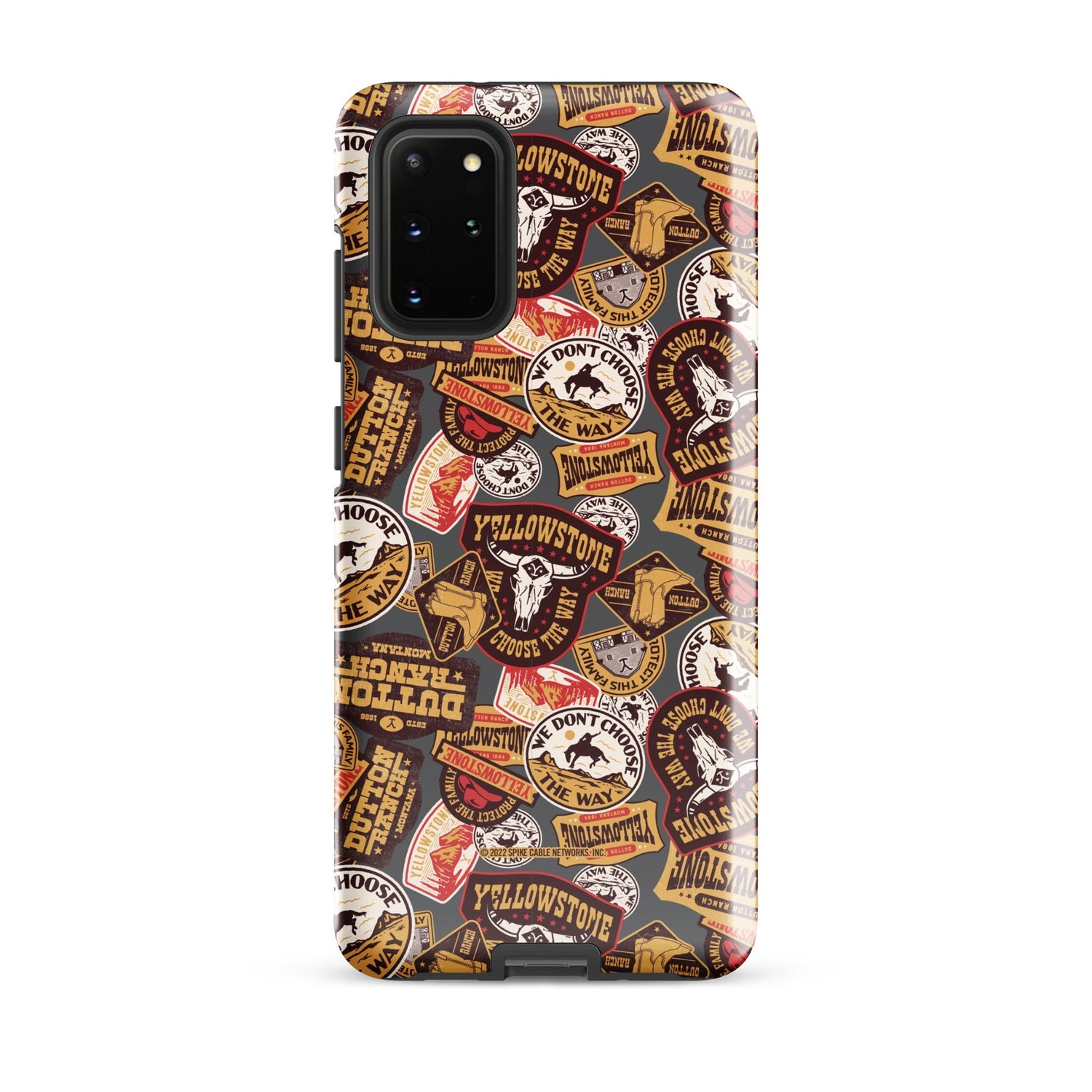 Yellowstone Patches Tough Phone Case - Samsung - Paramount Shop