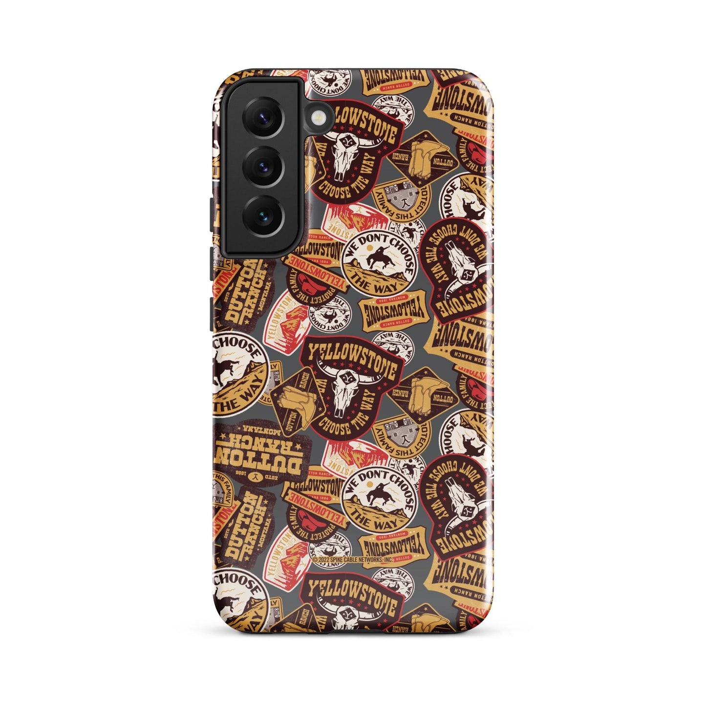 Yellowstone Patches Tough Phone Case - Samsung - Paramount Shop