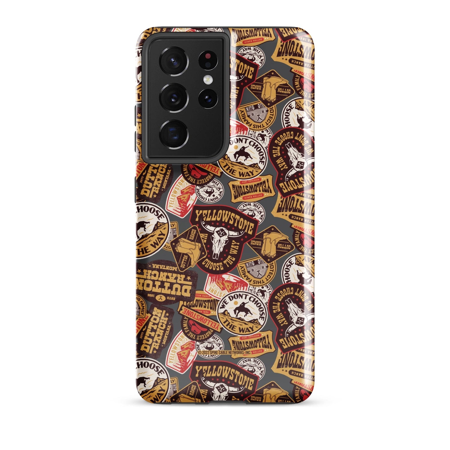 Yellowstone Patches Tough Phone Case - Samsung - Paramount Shop