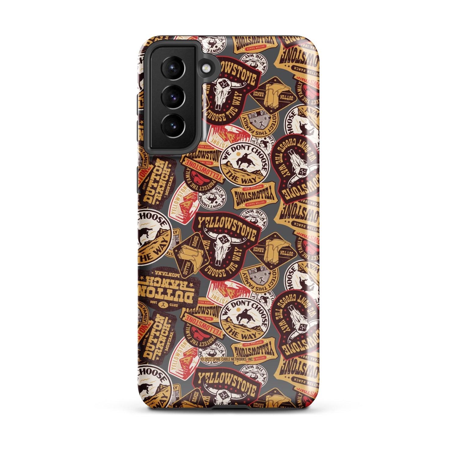 Yellowstone Patches Tough Phone Case - Samsung - Paramount Shop