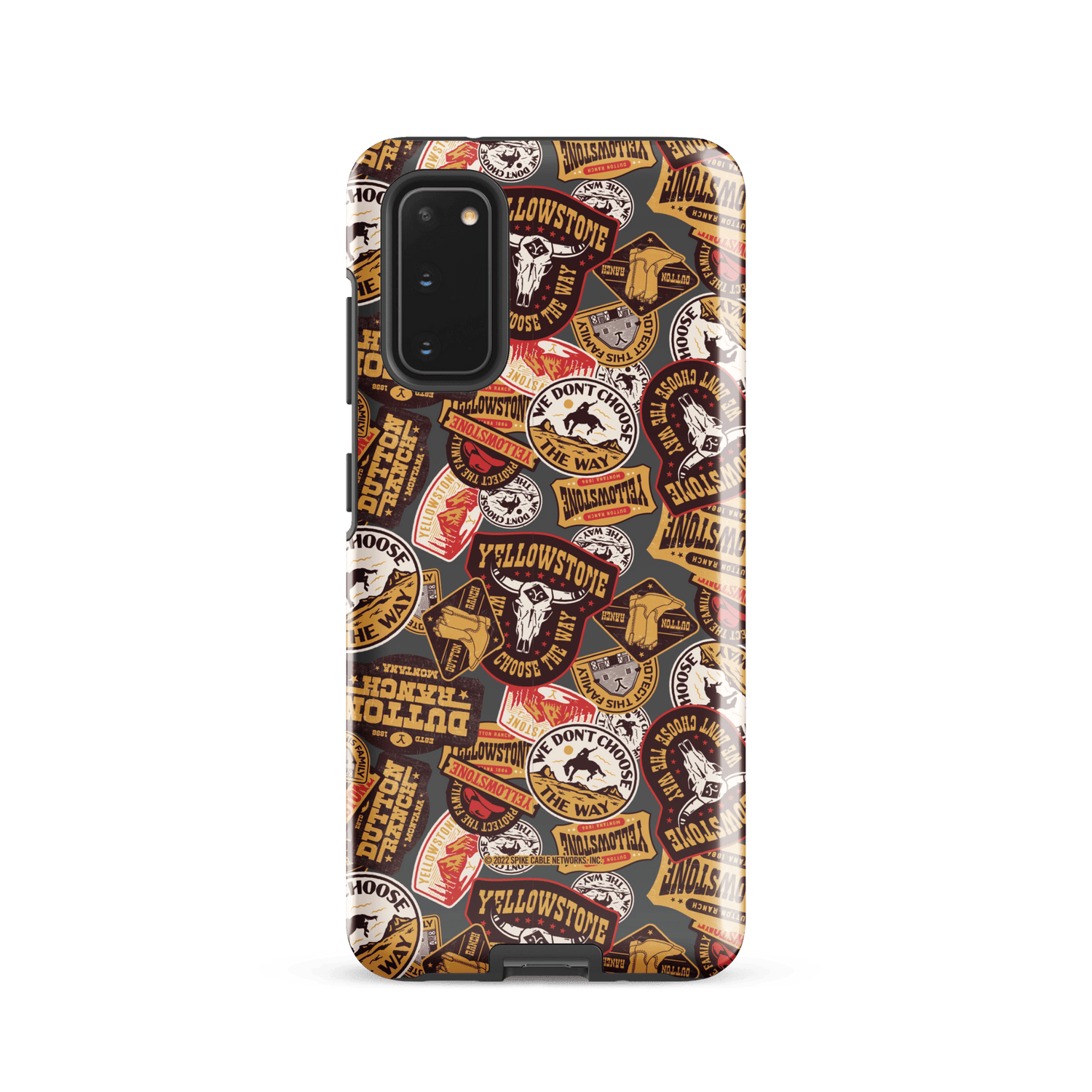 Yellowstone Patches Tough Phone Case - Samsung - Paramount Shop