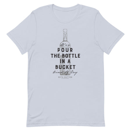 Yellowstone Pour The Bottle In The Bucket Adult Short Sleeve T - Shirt - Paramount Shop