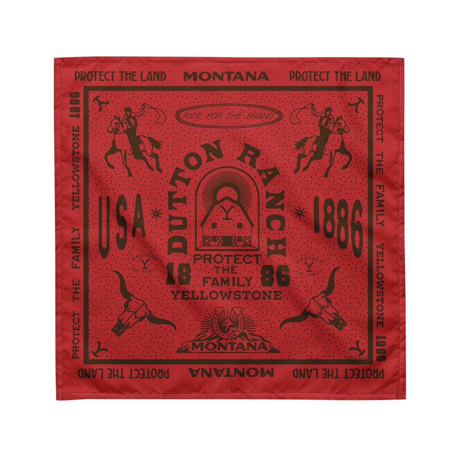 Yellowstone Protect The Family Bandana - Paramount Shop