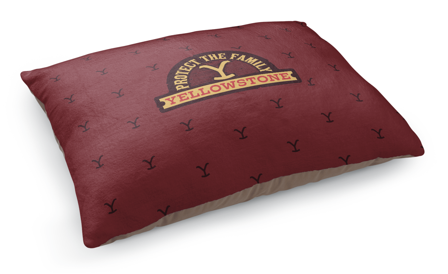 Yellowstone Protect the Family Patch Pet Bed - Paramount Shop