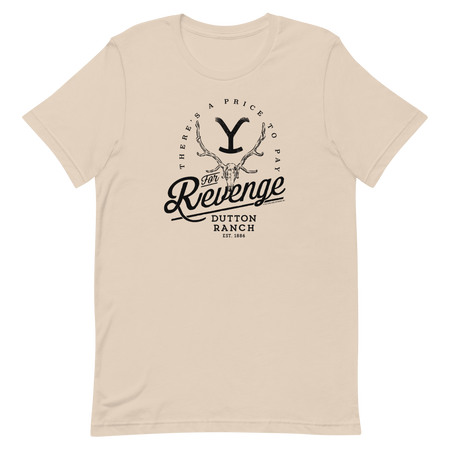 Yellowstone Revenge Neutral T - Shirt Adult T - Shirt - Paramount Shop