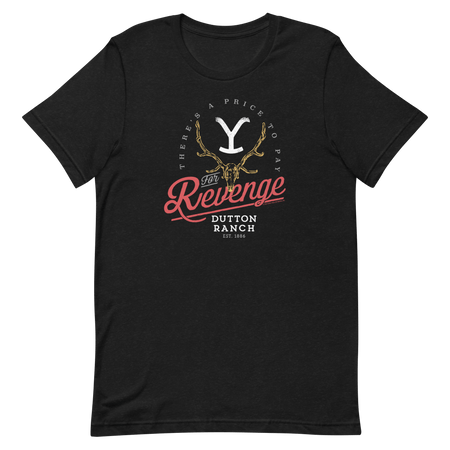 Yellowstone Revenge T - Shirt Adult T - Shirt - Paramount Shop