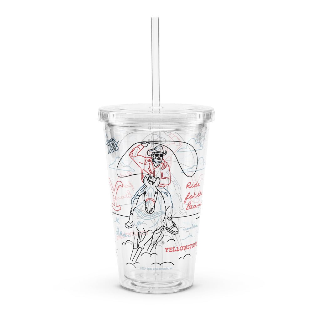 Yellowstone Ride For The Brand Tumbler - Paramount Shop