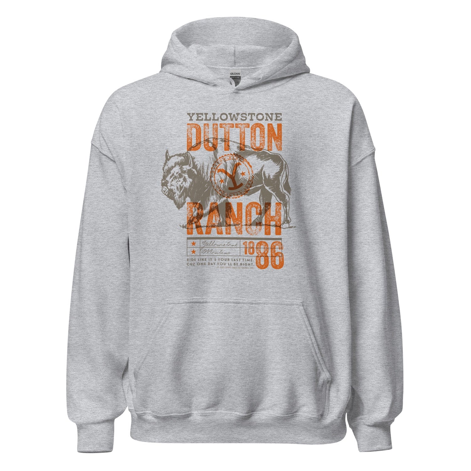 Yellowstone Ride Like It's Your Last Hooded Sweatshirt - Paramount Shop