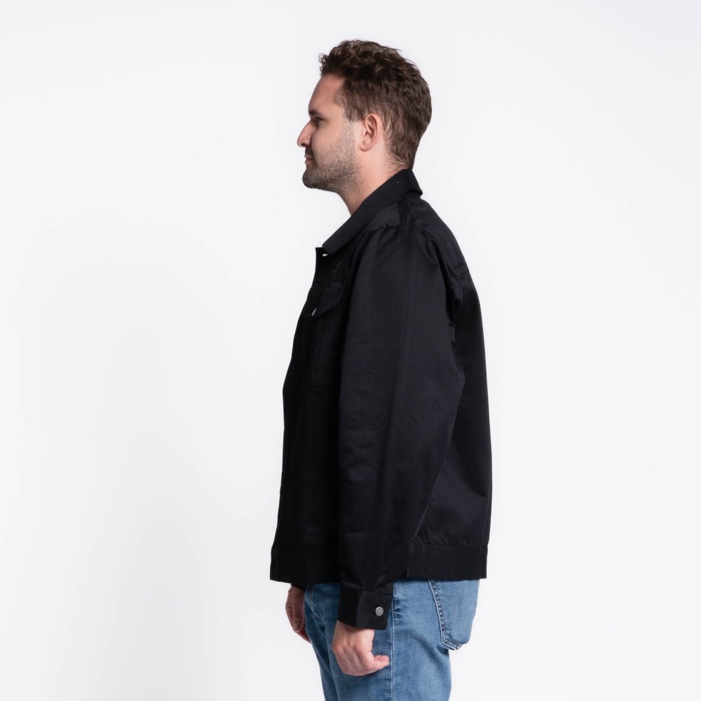 Yellowstone Rip Black Denim Jacket - Paramount Shop