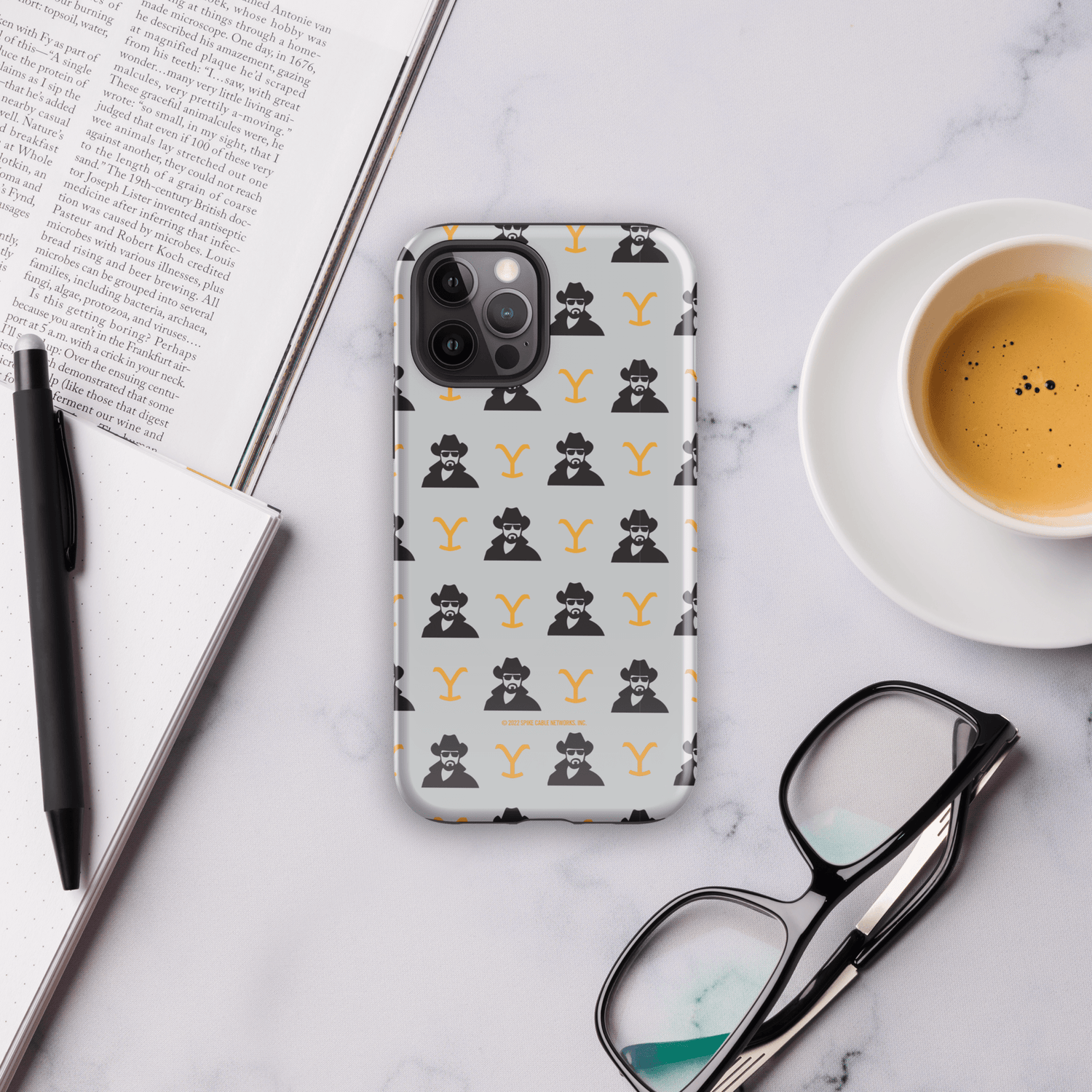 Yellowstone RIP Pattern Tough Phone Case - iPhone - Paramount Shop