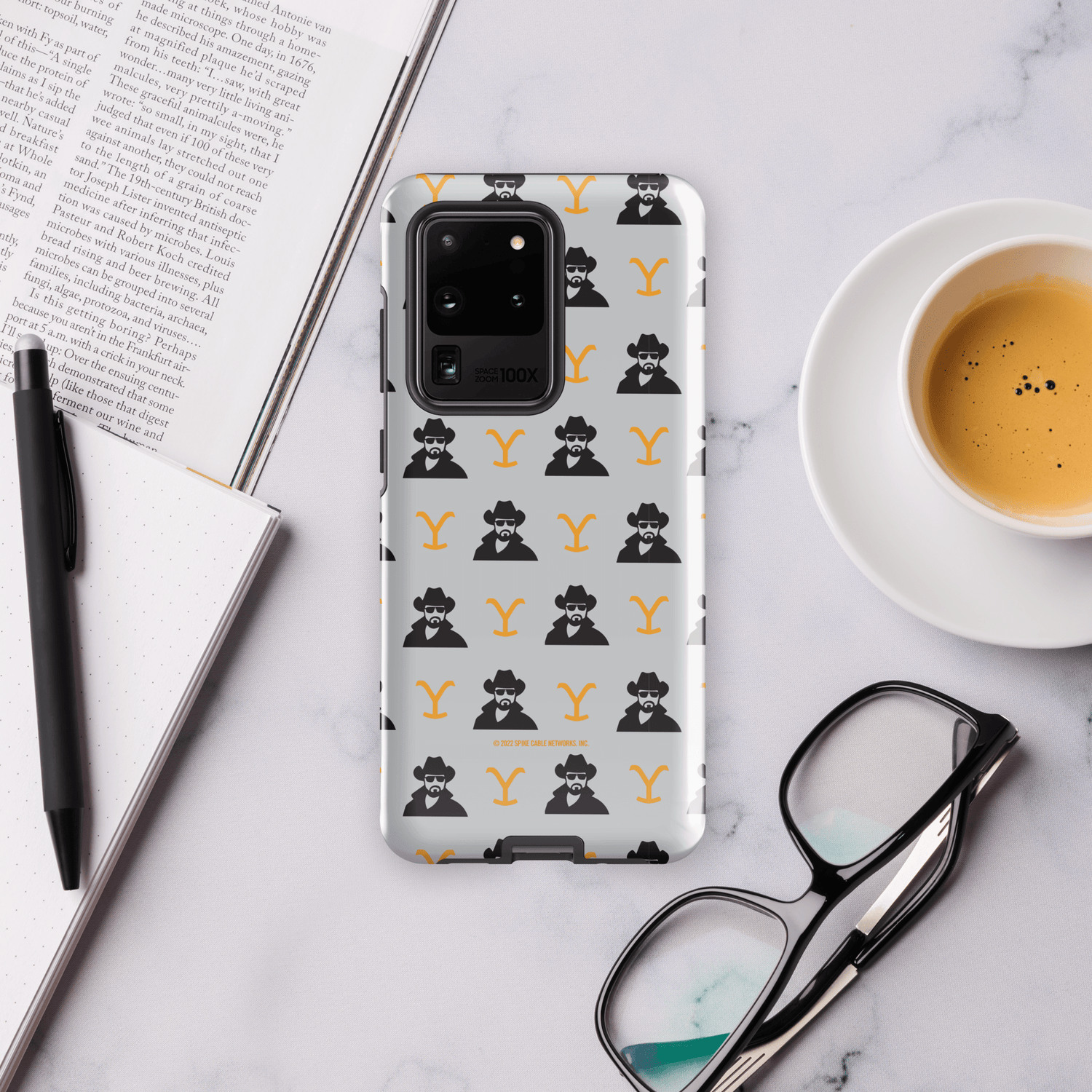 Yellowstone RIP Pattern Tough Phone Case - Samsung - Paramount Shop