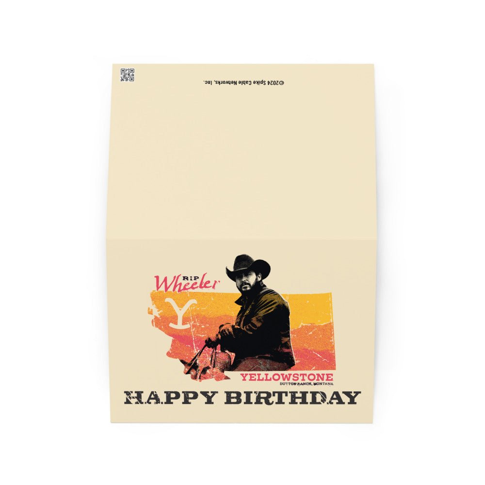 Yellowstone Rip Wheeler Birthday Card - Paramount Shop