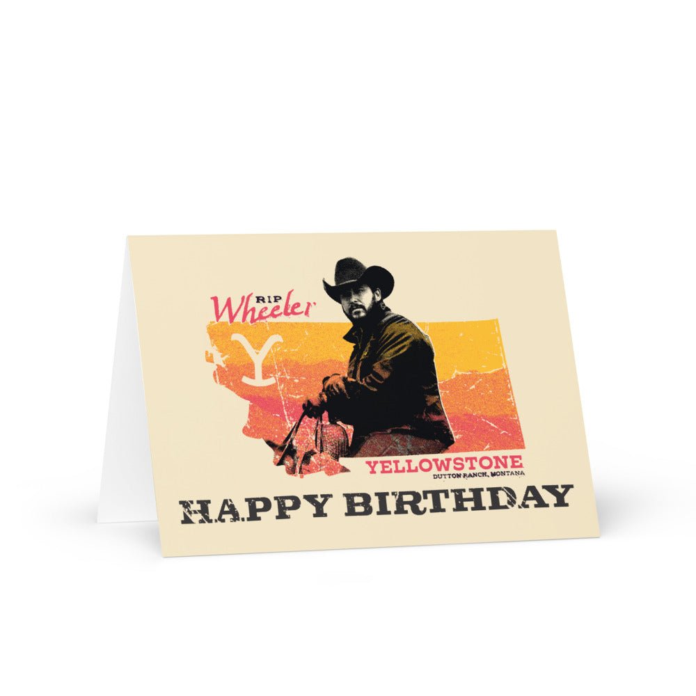 Yellowstone Rip Wheeler Birthday Card - Paramount Shop