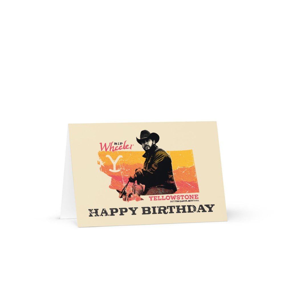 Yellowstone Rip Wheeler Birthday Card - Paramount Shop