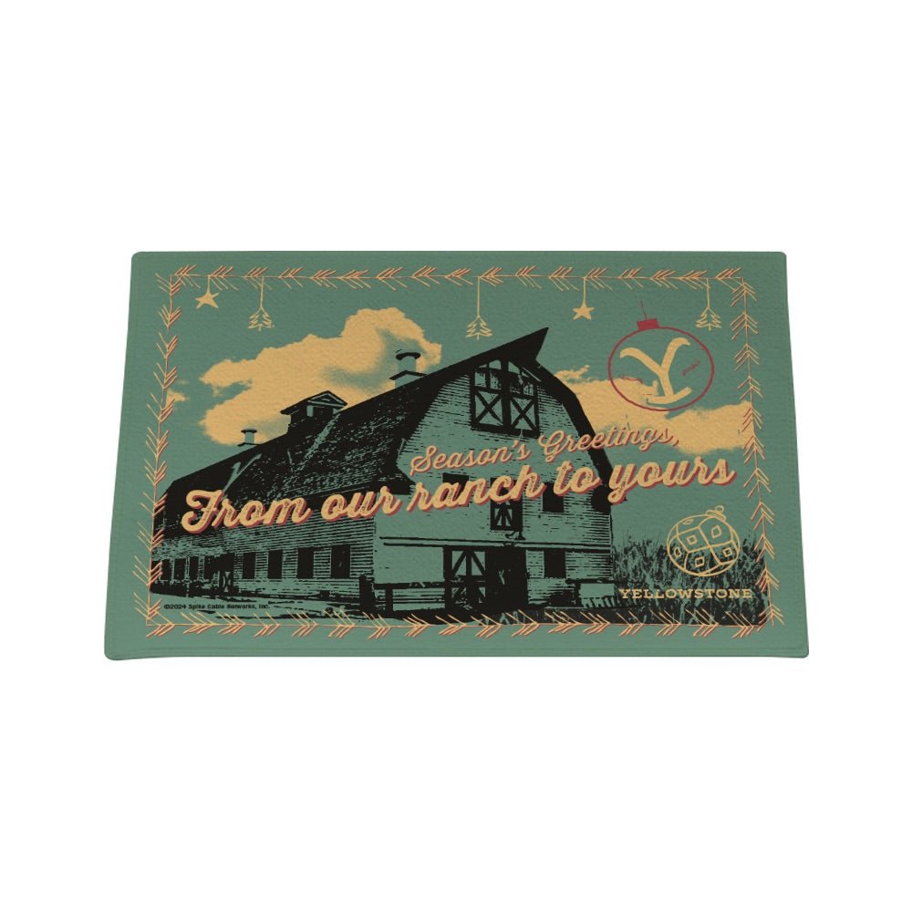 Yellowstone Season's Greetings Doormat - Paramount Shop