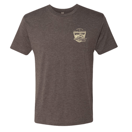Yellowstone Taking You to the Train Station Men's Tri - Blend T - Shirt - Paramount Shop