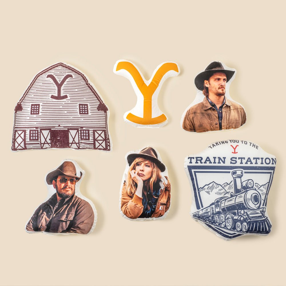 Yellowstone Taking you to the Train Station Pillow - Paramount Shop