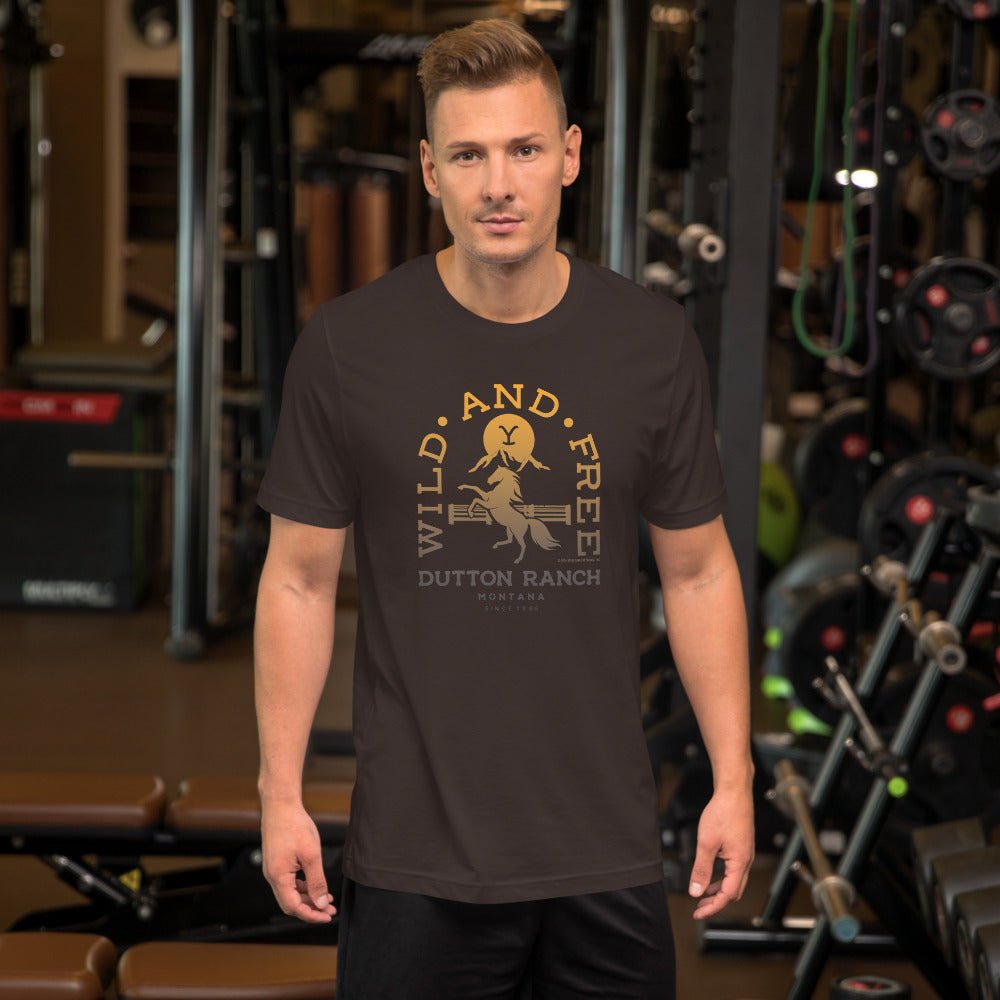 Yellowstone Wild And Free Unisex T-Shirt - Paramount Shop