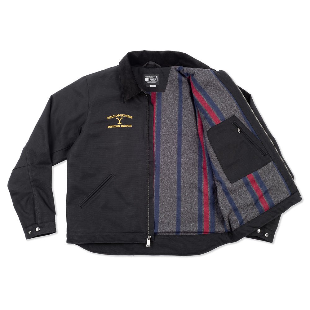 Yellowstone x Carhartt Embroidered Dutton Ranch Jacket - Paramount Shop