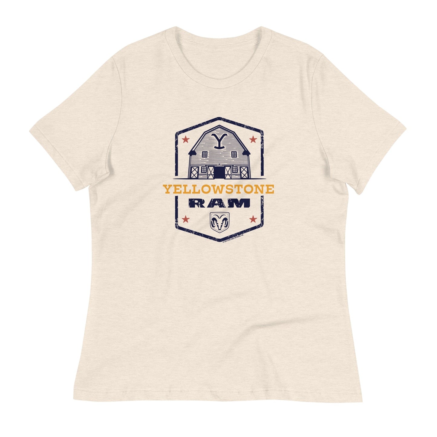 Yellowstone x Ram Barn Women's T - Shirt - Paramount Shop
