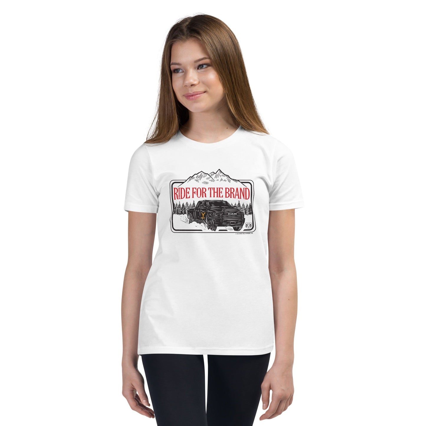 Yellowstone x Ram Ride For The Brand Youth T - Shirt - Paramount Shop