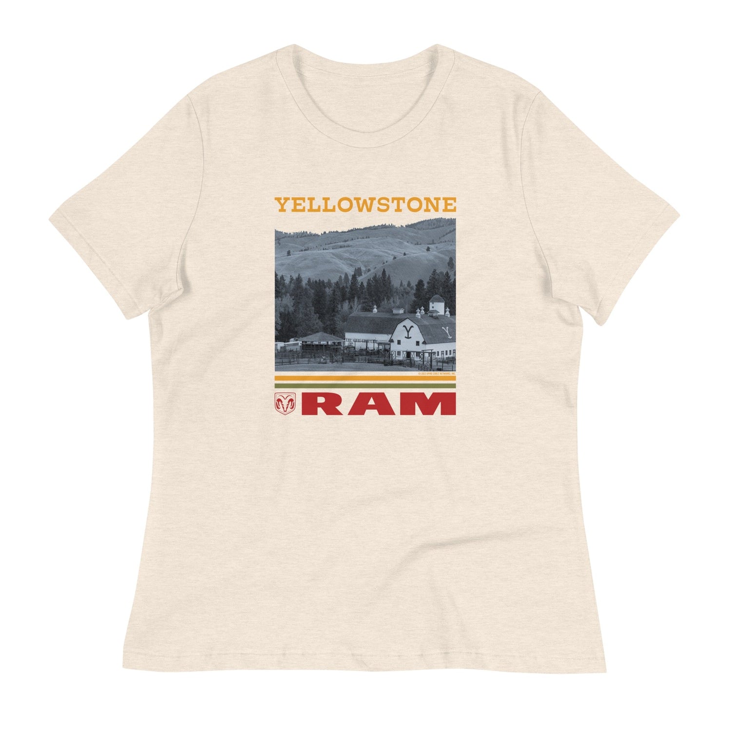 Yellowstone x Ram Scenic Women's T - Shirt - Paramount Shop
