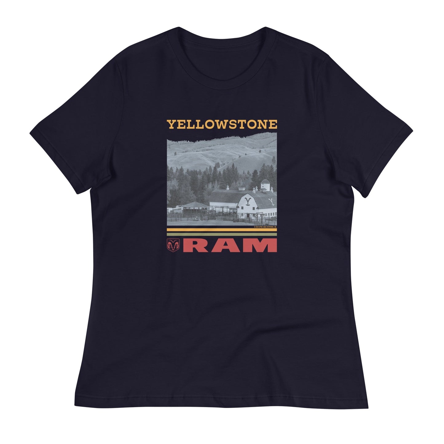 Yellowstone x Ram Scenic Women's T - Shirt - Paramount Shop