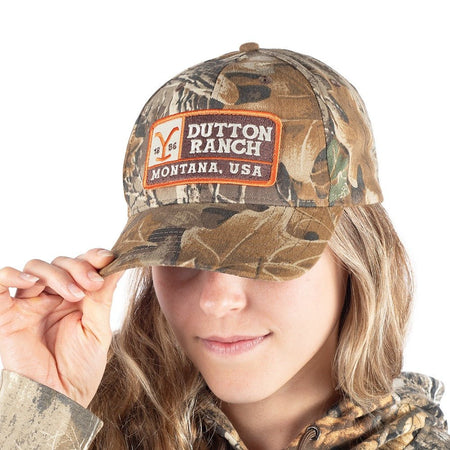 Yellowstone x Realtree Camo Patch Hat - Paramount Shop