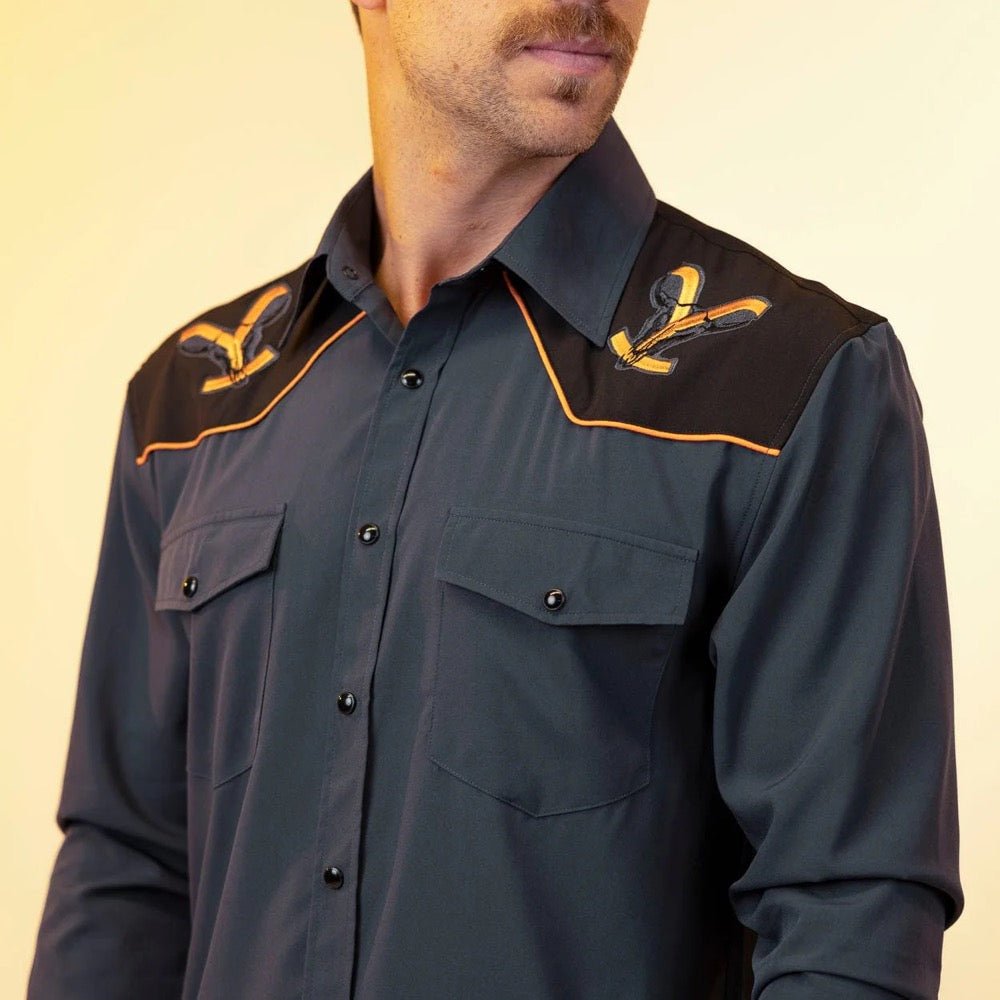 Yellowstone x RSLVTs Long Sleeve Roper Shirt - Paramount Shop