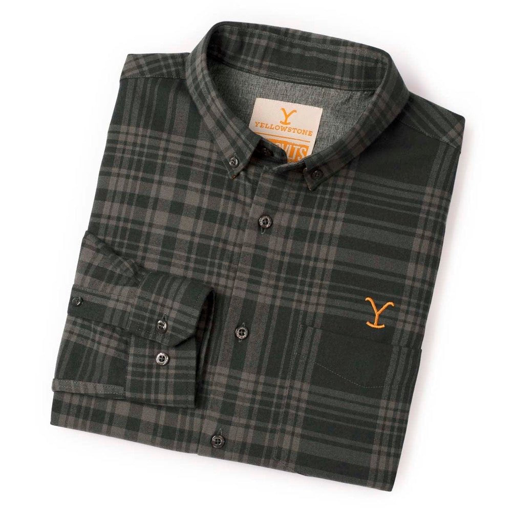 Yellowstone x RSVLTS Plaid Long Sleeve Flannel - Paramount Shop