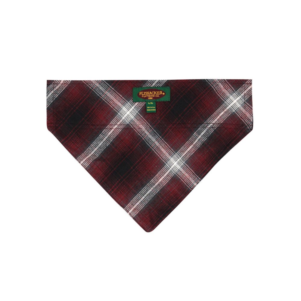 Yellowstone Y Logo Plaid Doggie Flandana - Paramount Shop