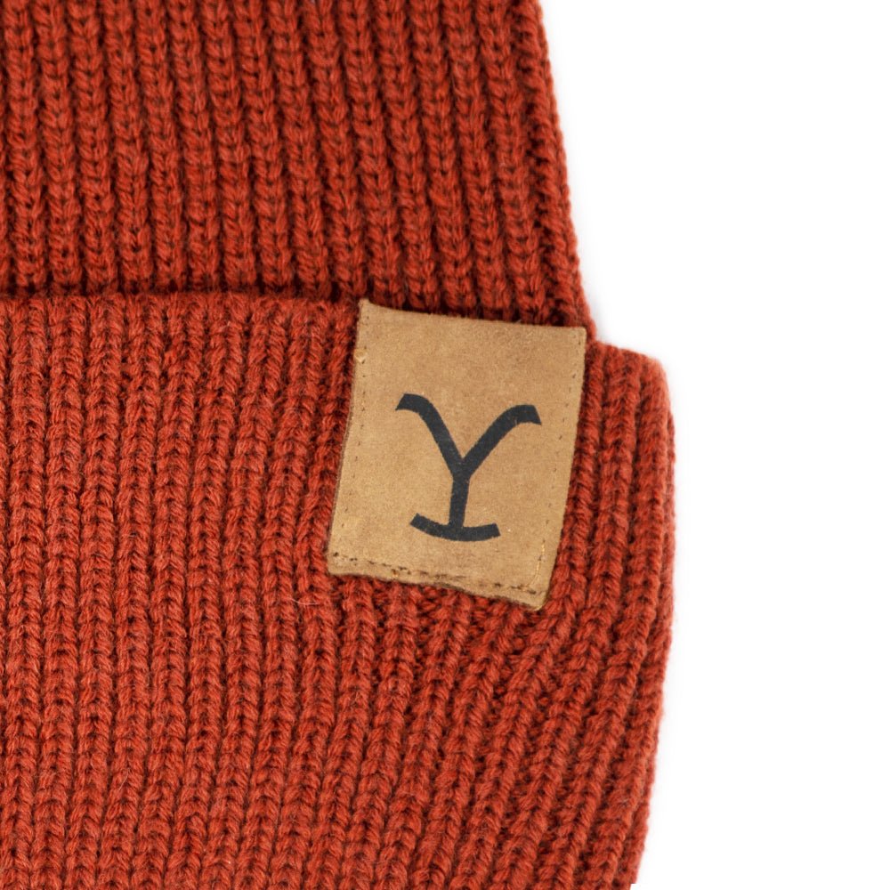 Yellowstone Y Logo Unisex Acrylic Knit Beanie - Paramount Shop