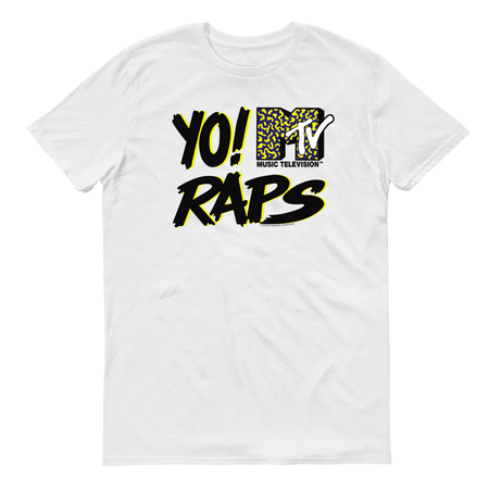 Yo! MTV Raps Logo Adult Short Sleeve T - Shirt - Paramount Shop
