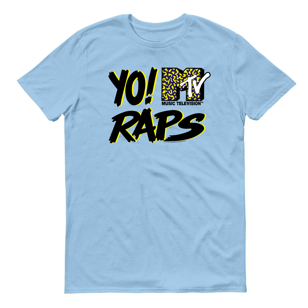 Yo! MTV Raps Logo Adult Short Sleeve T - Shirt - Paramount Shop