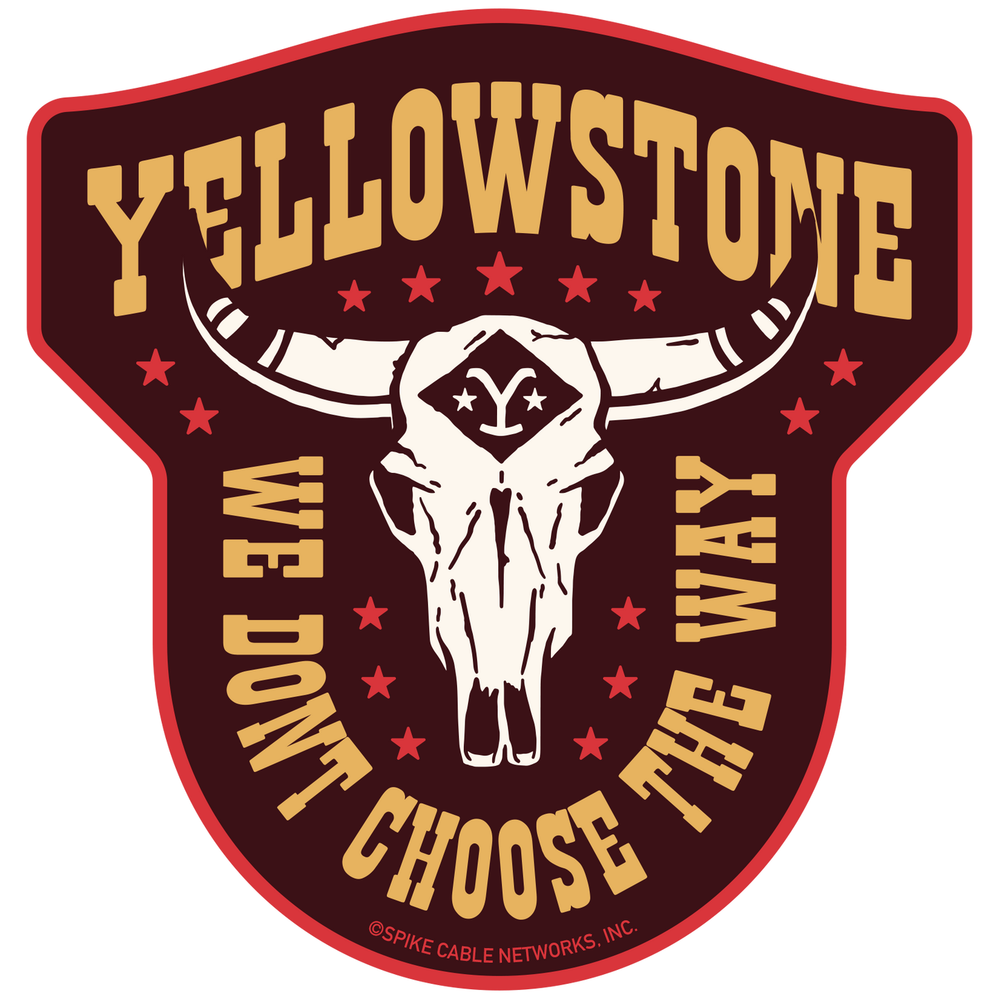 Yellowstone Dutton-Ranch Aufkleber Aufkleber Assortiert 3er-Pack