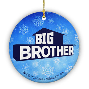Big Brother Logo Doppelseitiges Ornament
