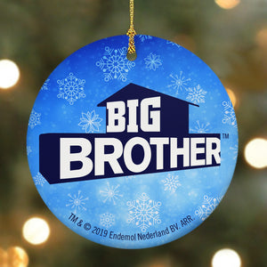 Big Brother Logo Adorno de doble cara