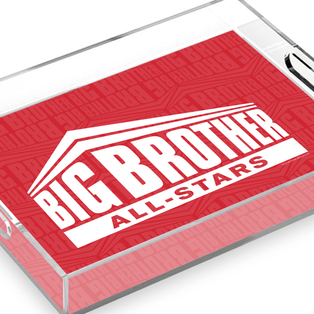 Big Brother All-Stars Logo Bandeja acrílica estampada